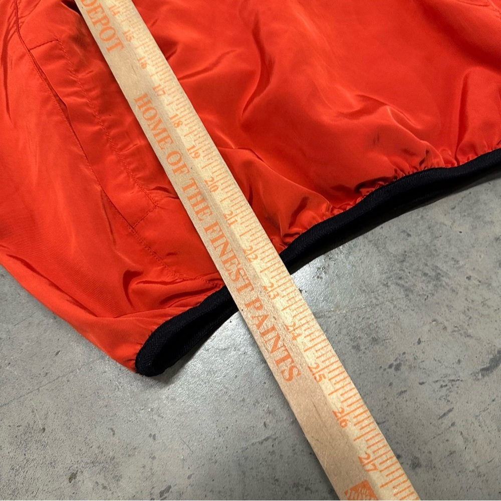 P.E. Nation Red Orange Anorak Jacket Womens Small - Picture 8 of 12